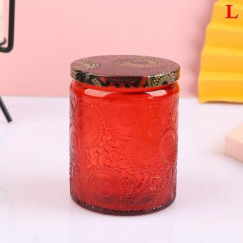 120/250ml Glass Candle Holder with Bamboo Lid