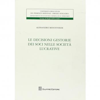 Decisioni gestorie dei soci nelle società lucrative