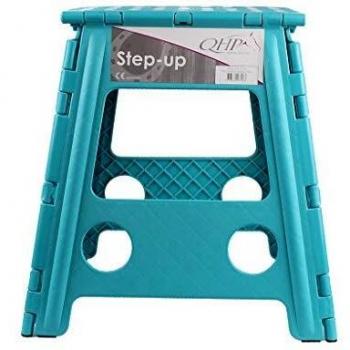 QHP Turquoise Step Stool