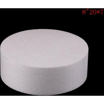 25cm Round Styrofoam Cake Dummy