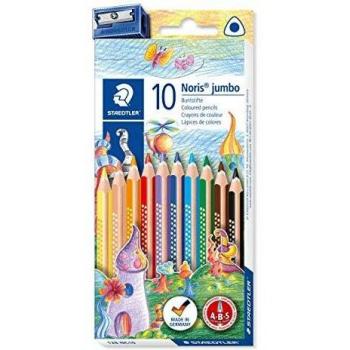 STAEDTLER crayons de couleur Noris Club triplus jumbo étui