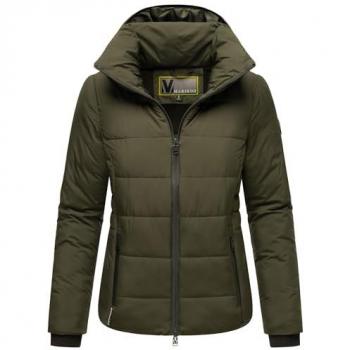 Marikoo Steppjacke Radaa Mit Hohem und gefüttertem Kragen