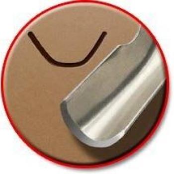 Gouge N8 linogravure