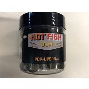 Dynamite Baits Hot Fish & GLM 15mm Pop-Ups