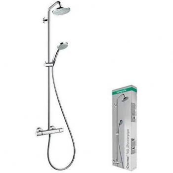 Hansgrohe Croma Round 160 Exposed Shower Thermostatic Mixer Valve Kit 27135000