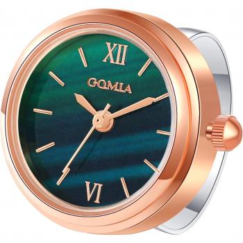 Reloj de Pulsera Anillo en Oro Rosa – Estilo Romano
