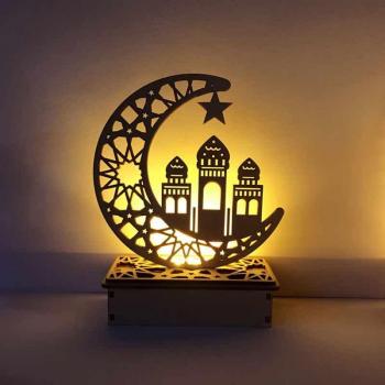 Vela Decorativa LED Luna para el Hogar