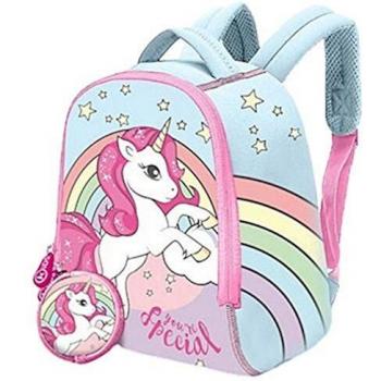 Mochila Escolar Unicornio Neopreno 25Cm
