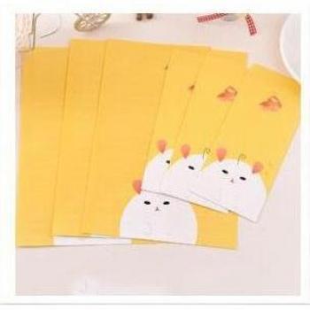 Cute Kawaii Greeting Card and Letter Set