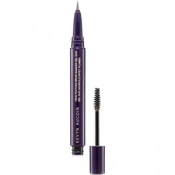 Kevyn Aucoin True Feather Brow Marker Gel Duo Eyebrow Pen with brush shade Ash Blonde 0.4 ml