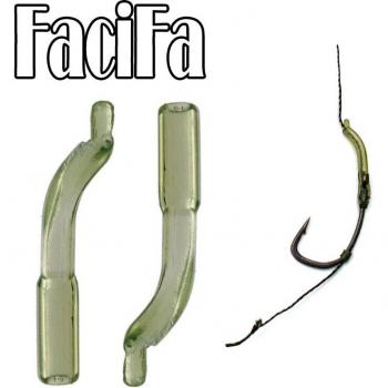 Accessoires de pêche à la carpe, kit D Rig, lot de 100 pièces, aligneurs de ligne, manchons anti-emmêlement