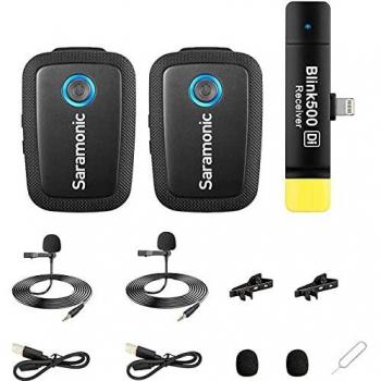 Saramonic Blink 500 B4 Ultracompact 2.4GHz 2-Person Wireless Lavalier Mic System