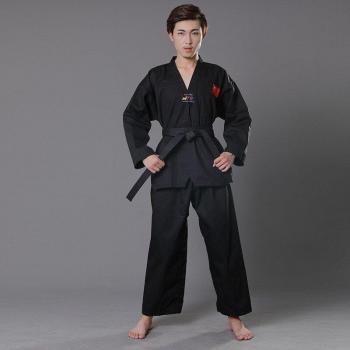 Kung Fu Trainingspak in Zwart voor Volwassenen en Kinderen
