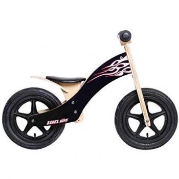 Rebel Kidz Youth Wooden Balance Bike with Air Cushion – One Size