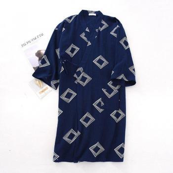 Spring/Summer Men's Relaxed Fit Robe