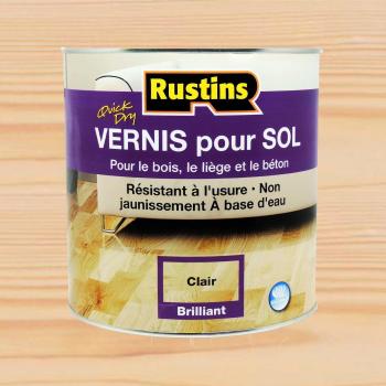 Rustins 2.5 Litre Quick Drying Gloss Floor Varnish