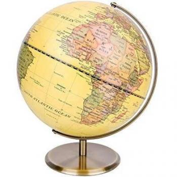 Exerz 30CM Decorative Globe with Bronzed Arc