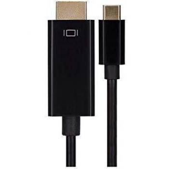 Maplin Black 3m USB-C to HDMI Cable