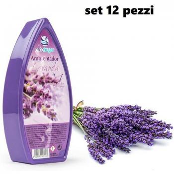 Deodoranti Gel Assorbiodori Fragranza Lavanda Set 12