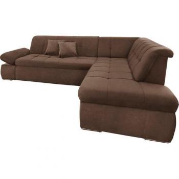 DOMO collection Ecksofa »NMoric« mit Ottomanen-Abschluss