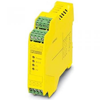Relé Phoenix Contact de 2 canales para control de seguridad