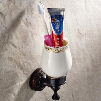 Wall-Mounted Bathroom Cup Holder