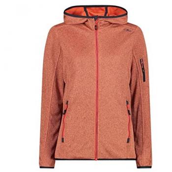 Felpa con Cappuccio Fleece Donna CMP Arancione