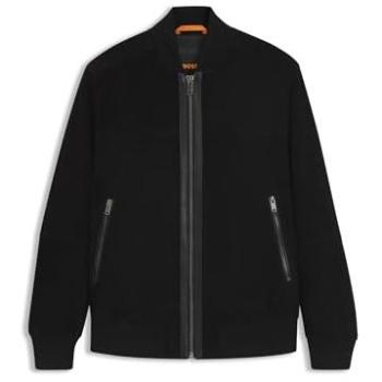 Giacca Nera BOSS Johice Mezza Stagione