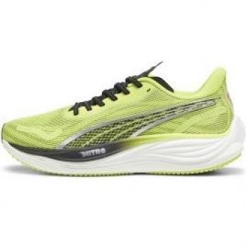 Puma Velocity Nitro 3 Running Shoes Uomo Verde/Nero/Argento