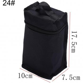 Caja Plegable de 36/48/60/80 Rotuladores en Lona Negra