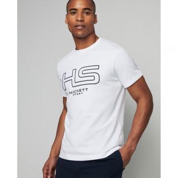 Hackett Sport Witte Sportshirt XXL