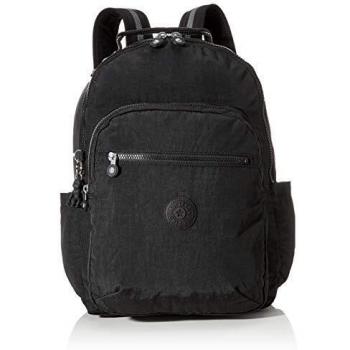 Kipling Seoul Sac à Dos Noir 44 cm 27 Litres
