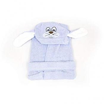 Biancheria da Bagno “Coniglio Azzurro” – Accappatoio 3-4 Anni