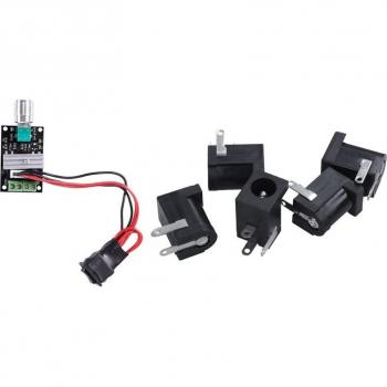 5-Pack DC Power Jack Socket Female Connector with PWM Forward Reverse Control
