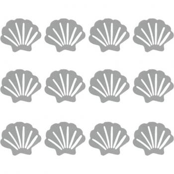 12Pcs Non-Slip Bathroom Stickers