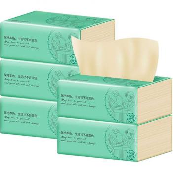 Papel Higiénico de Viaje 5 Uds. + Pañuelos – Pulpa de Madera Color