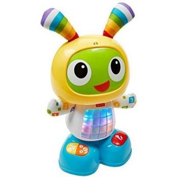Jouet d'éveil Bebo Fisher‑Price – Robot interactif 3‑modes – 9 mois+ – Enregistrement inclus