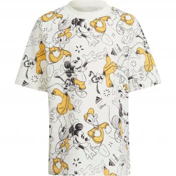 Adidas Mickey Mouse Short Sleeve T-shirt for Kids Off White / Preloved Yellow / Black male 4-5 Years