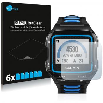 Savvies Transparent Film for Garmin Forerunner 920XT (6 Pack)