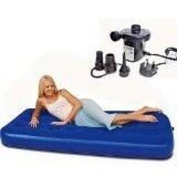 Single/Double/Queen Inflatable AirBed Mattress Set with Electric Pump
