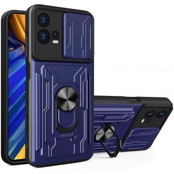 Carcasa Deslizante con Soporte para Moto S30 Pro 5G