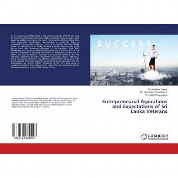 Perera, Boniface: Entrepreneurial Aspirations and Expectations of Sri Lanka Veterans
