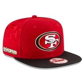 SF 49ers Red NFL Sideline 9Fifty Cap (OTC) – New Era Men’s S‑M