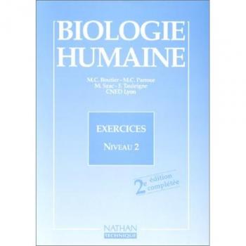Biologie humaine, niveau 2 : exercices