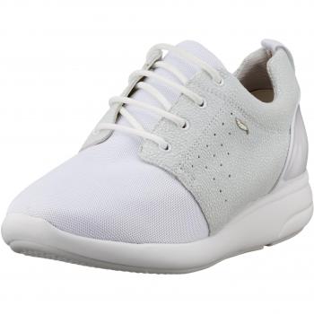 Ophira Geox Scarpe di Ginnastica Donna, Bianco 41 EU
