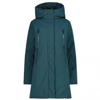 Giacca Zip Verde Marine donna, taglia XS
