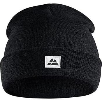 DANISH ENDURANCE Bonnet Classique en Matériaux Recyclés pour Homme et Femme, Beanie Unisex Maille Piquée (Vert Forêt