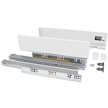 Cajón Vertex Exterior Acero 40kg 178x500mm en Blanco