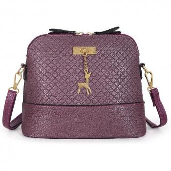Bolso de hombro con cremallera