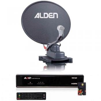 Pack ALDEN 60cm Onelight Parabole + Récepteur SATMATIC HD TNTSAT